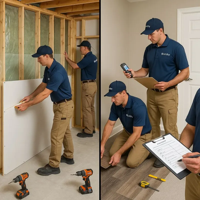 Repairs and Reconstruction process in Douglas County, WA